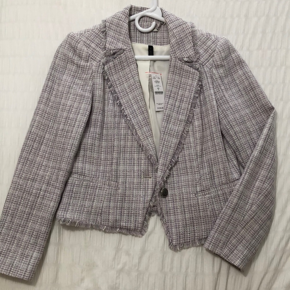 White House Black Market- size 4, lavender jacket